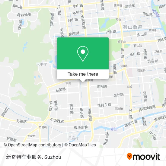 新奇特车业服务 map