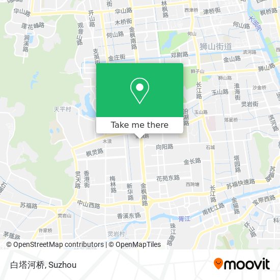 白塔河桥 map