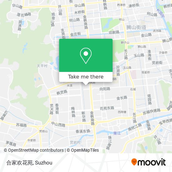 合家欢花苑 map