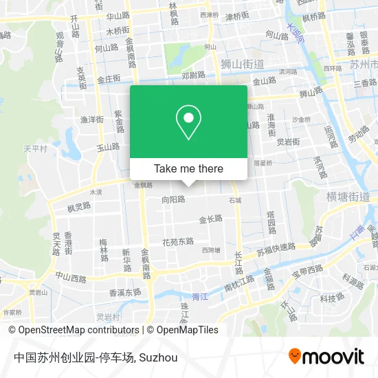 中国苏州创业园-停车场 map