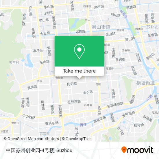 中国苏州创业园-4号楼 map