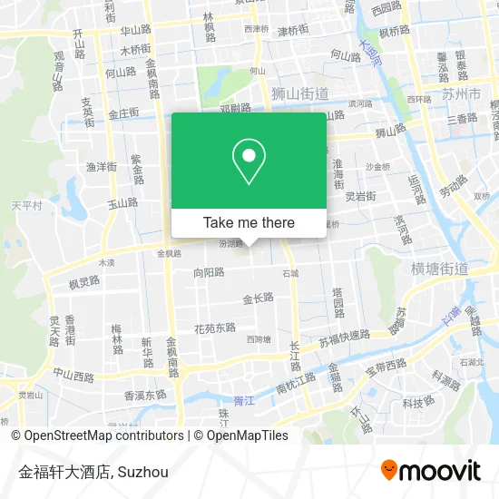 金福轩大酒店 map