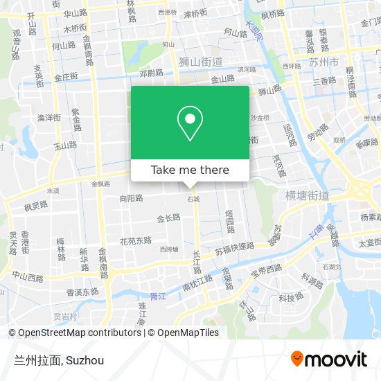 兰州拉面 map