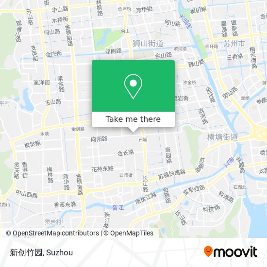 新创竹园 map