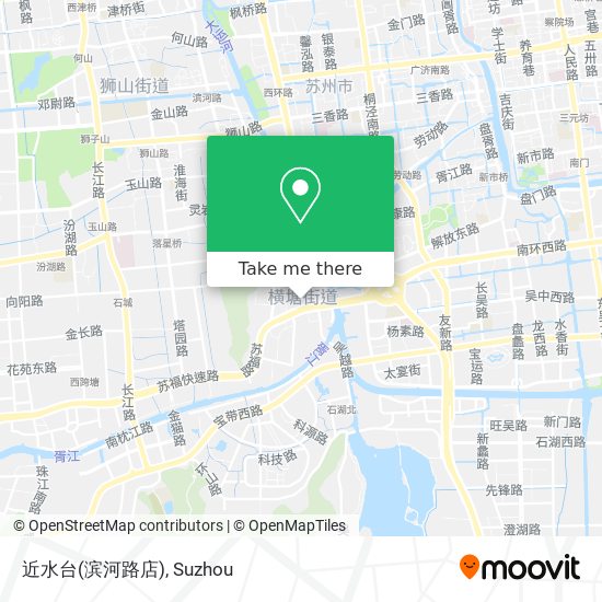 近水台(滨河路店) map