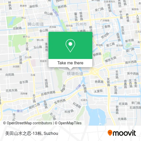 美田山水之恋-13栋 map