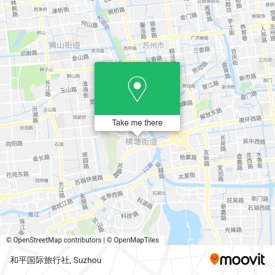 和平国际旅行社 map