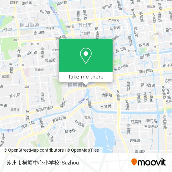 苏州市横塘中心小学校 map