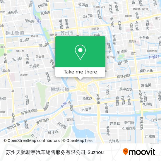 苏州天驰新宇汽车销售服务有限公司 map