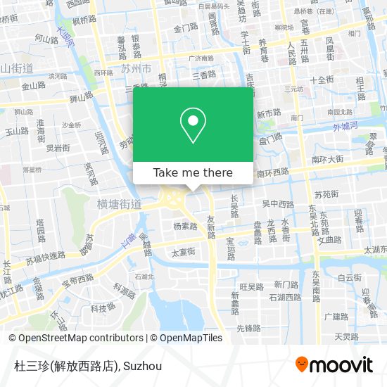杜三珍(解放西路店) map