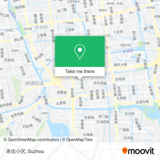 承信小区 map
