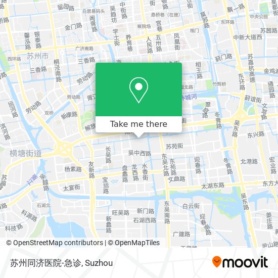 苏州同济医院-急诊 map