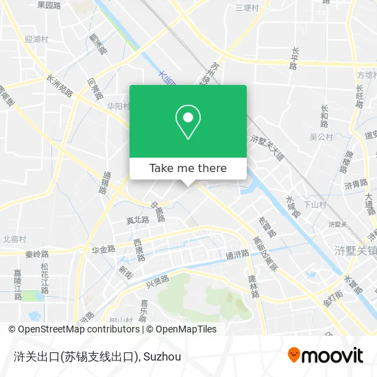 浒关出口(苏锡支线出口) map