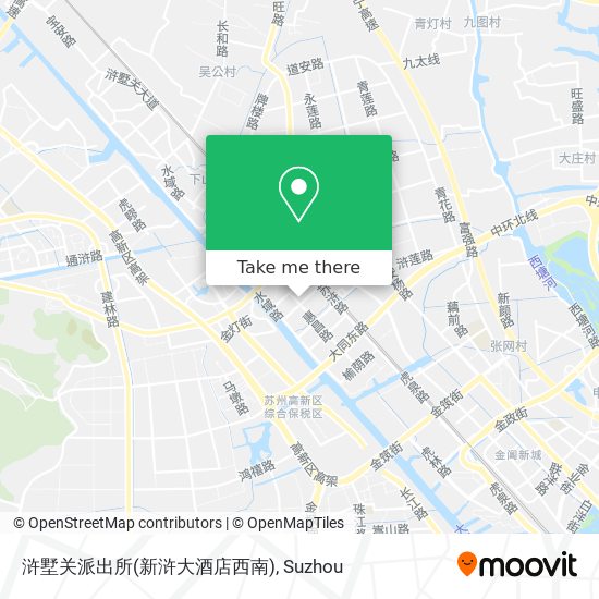 浒墅关派出所(新浒大酒店西南) map