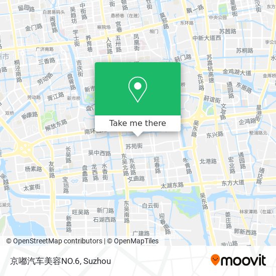 京嘟汽车美容NO.6 map
