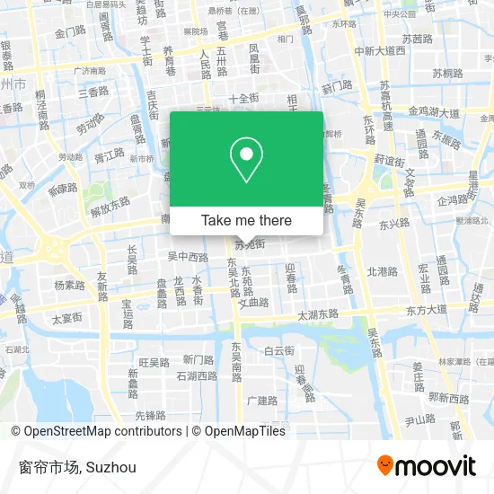窗帘市场 map