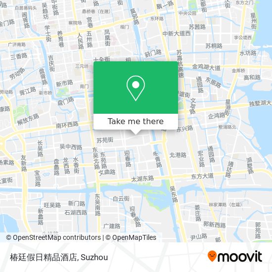 椿廷假日精品酒店 map