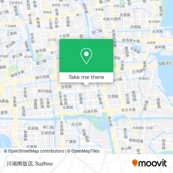 川湘阁饭店 map