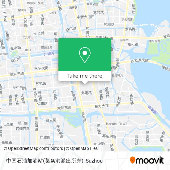 中国石油加油站(葛条港派出所东) map