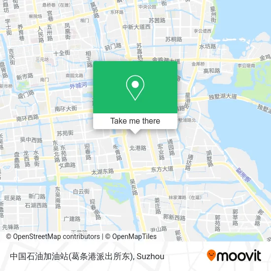 中国石油加油站(葛条港派出所东) map