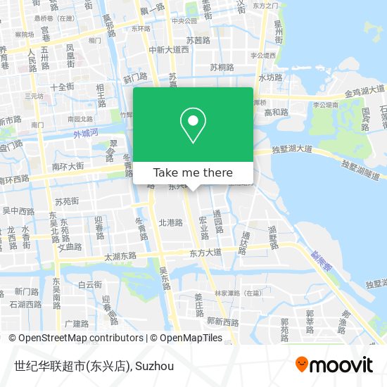 世纪华联超市(东兴店) map
