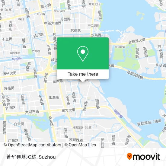 菁华铭地-C栋 map