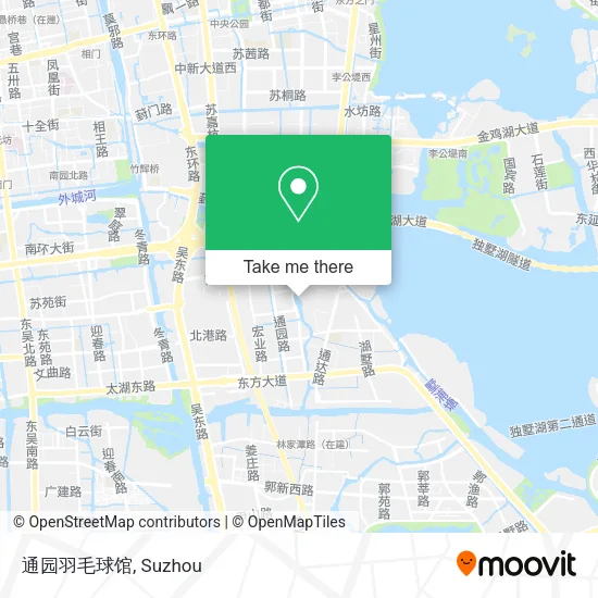 通园羽毛球馆 map