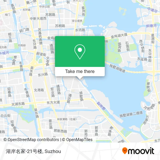 湖岸名家-21号楼 map