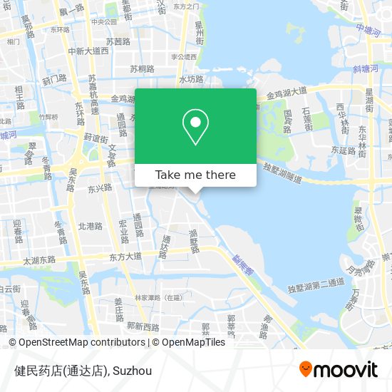 健民药店(通达店) map