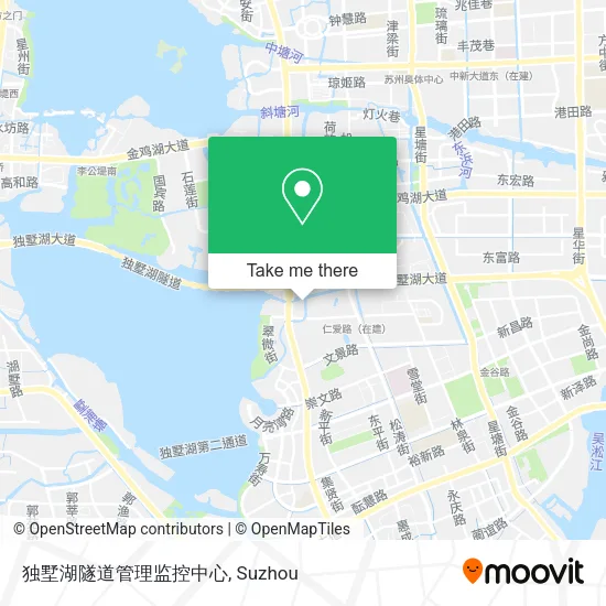 独墅湖隧道管理监控中心 map