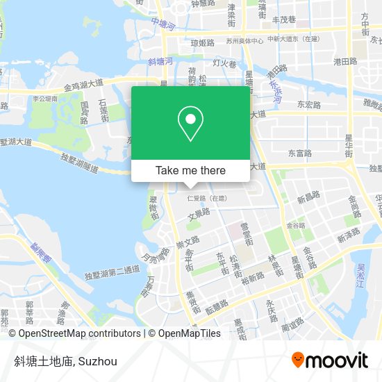 斜塘土地庙 map