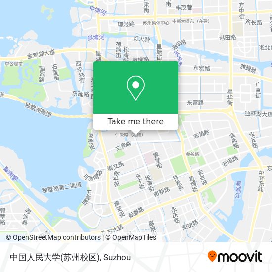 中国人民大学(苏州校区) map