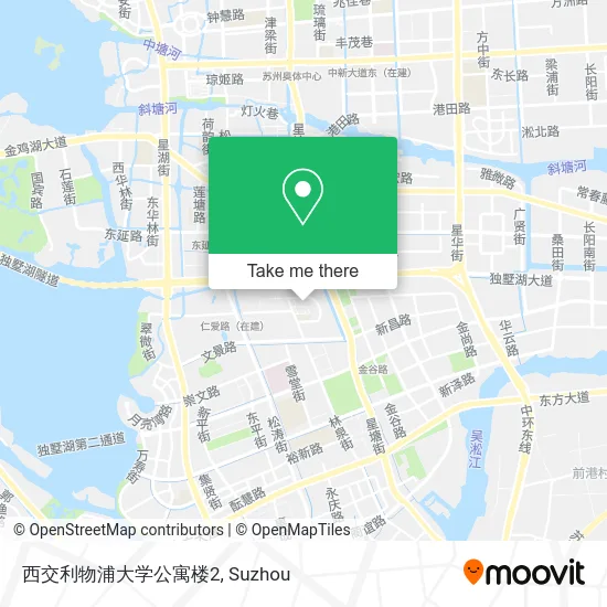 西交利物浦大学公寓楼2 map