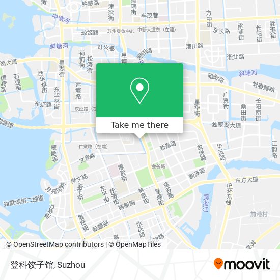 登科饺子馆 map