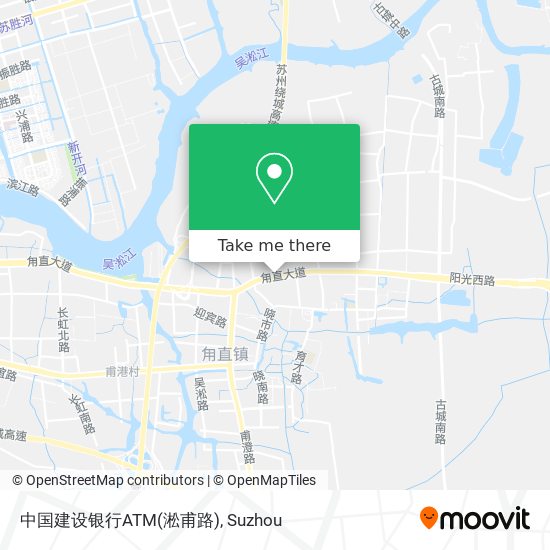 中国建设银行ATM(淞甫路) map