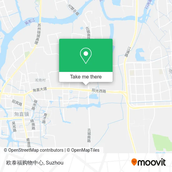 欧泰福购物中心 map