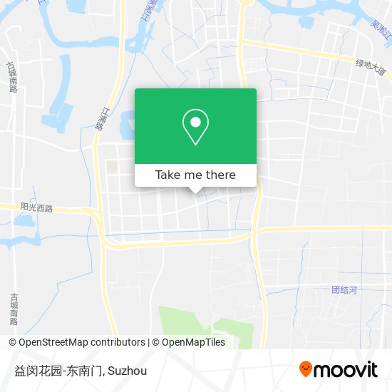 益闵花园-东南门 map