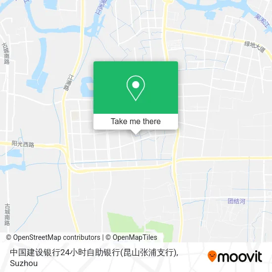 中国建设银行24小时自助银行(昆山张浦支行) map