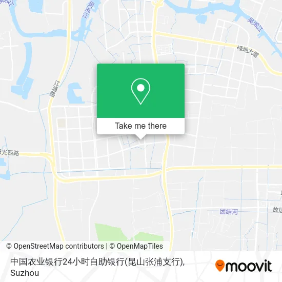 中国农业银行24小时自助银行(昆山张浦支行) map