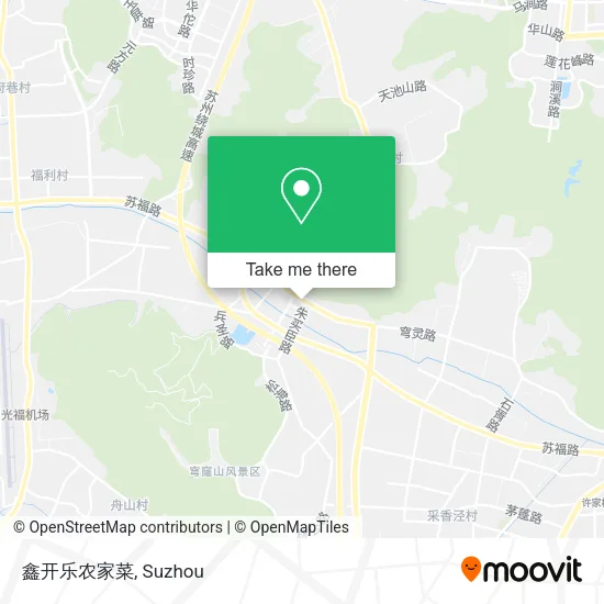 鑫开乐农家菜 map