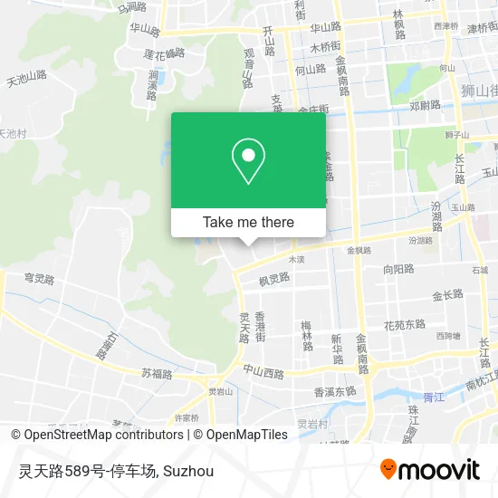 灵天路589号-停车场 map