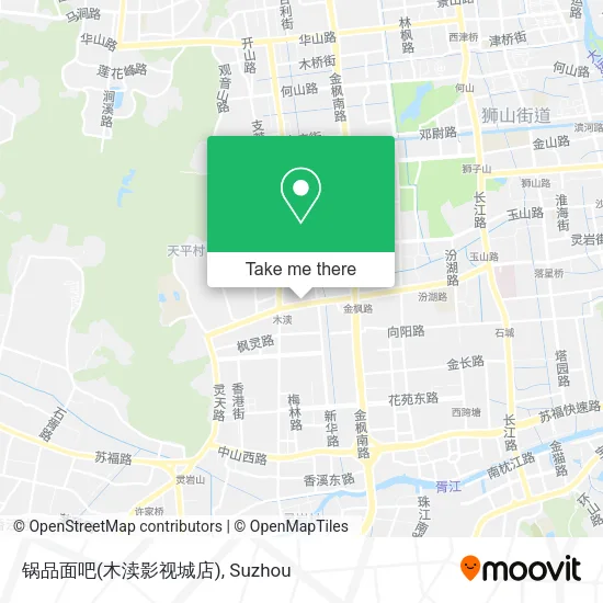 锅品面吧(木渎影视城店) map
