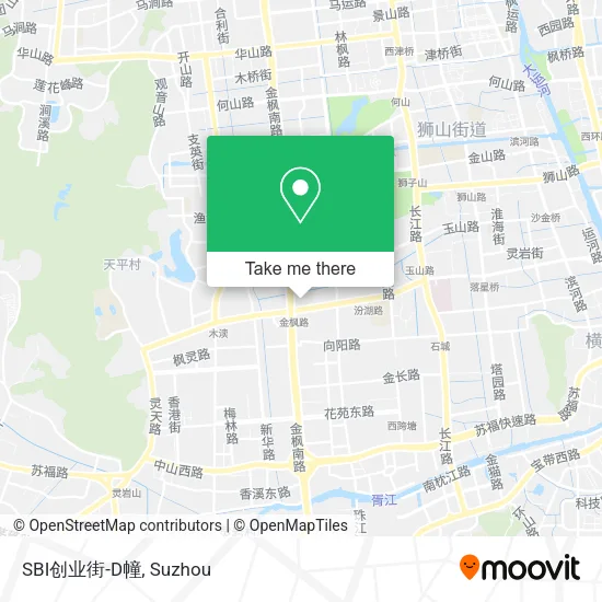 SBI创业街-D幢 map