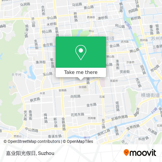 嘉业阳光假日 map