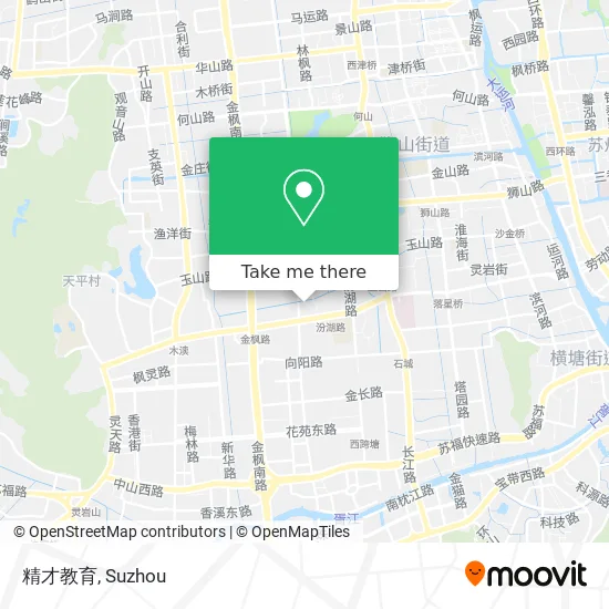 精才教育 map