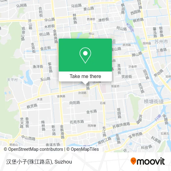 汉堡小子(珠江路店) map