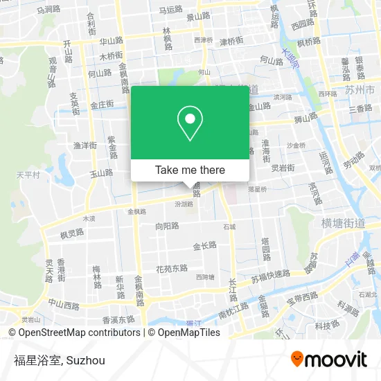 福星浴室 map