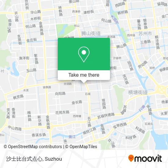 沙士比台式点心 map