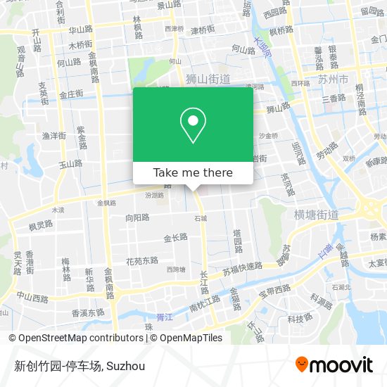 新创竹园-停车场 map