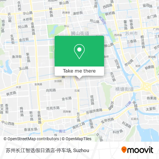 苏州长江智选假日酒店-停车场 map